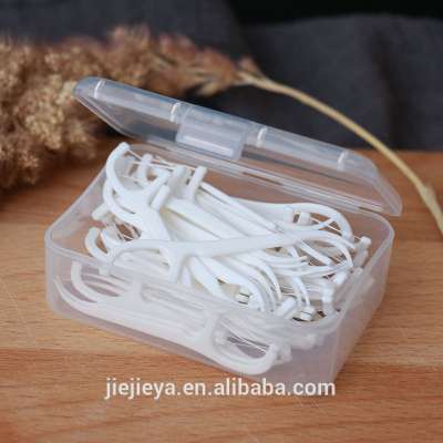 Abrasive bulk dental floss