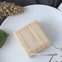 Eco friendly natural bamboo toothpicks