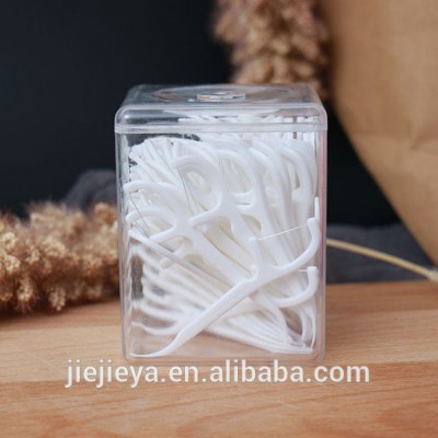 Plastic dental flosser unique teeth toothpicks