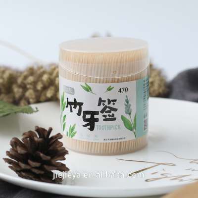 900pcs Hot sale bamboo toothpick for sale with round box