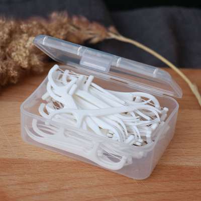 Competitive Price Most Popular Daily Use Box Package Plastic Dental Floss Picks